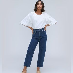 EVERLANE way high organic Jean DEEP INDIGO